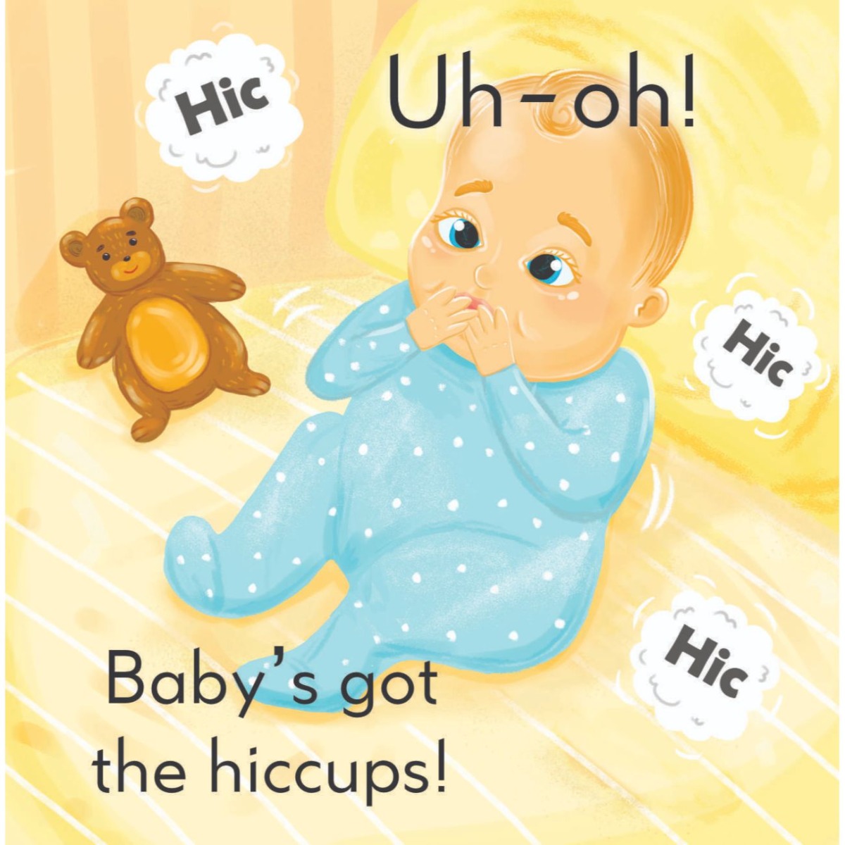 Truyện thai giáo tiếng Anh (Thai giáo ngoại ngữ): Baby’s Got The Hiccups
