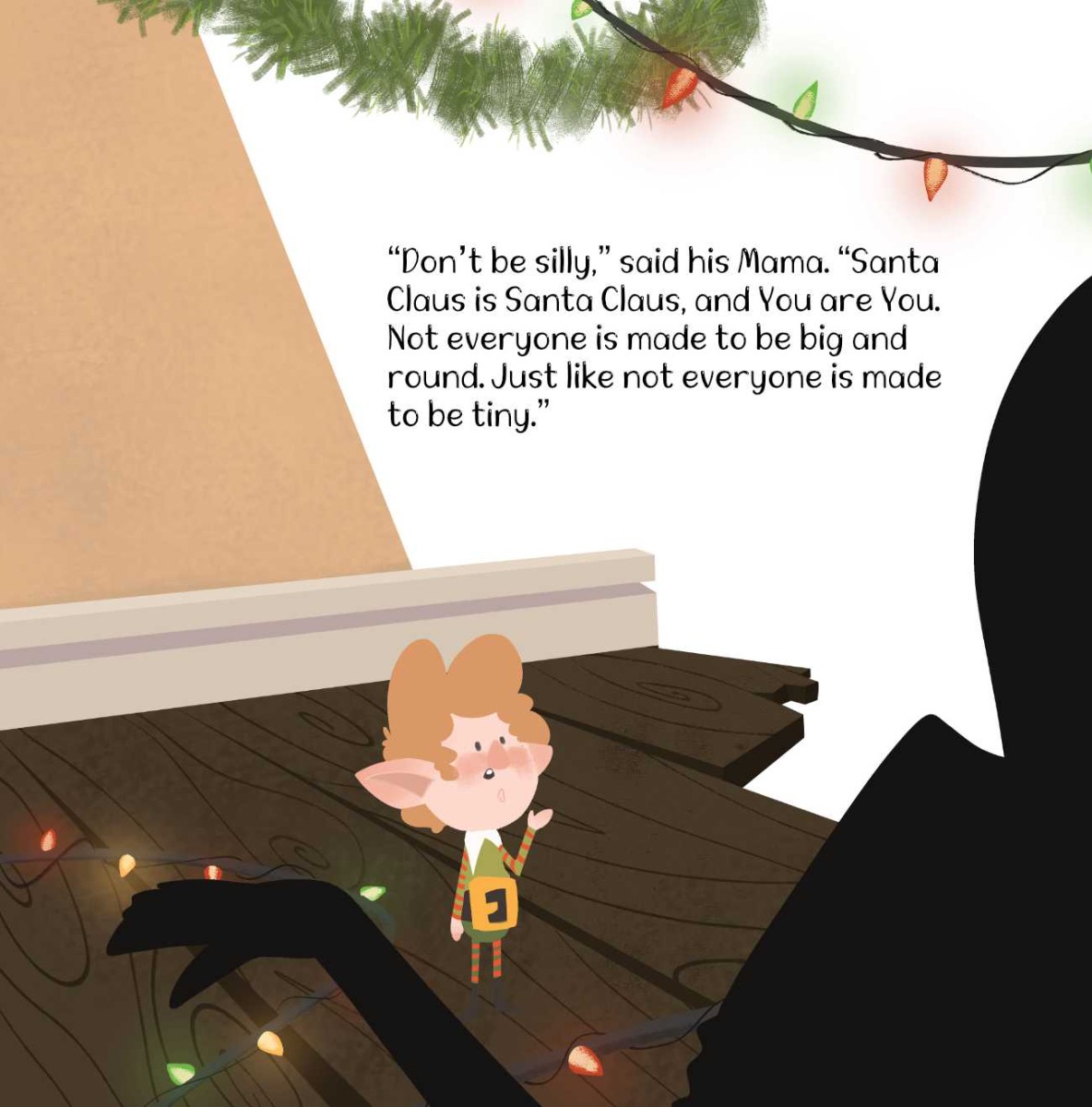 Truyện thai giáo tiếng Anh (Thai giáo ngoại ngữ): Tiny the Christmas Elf