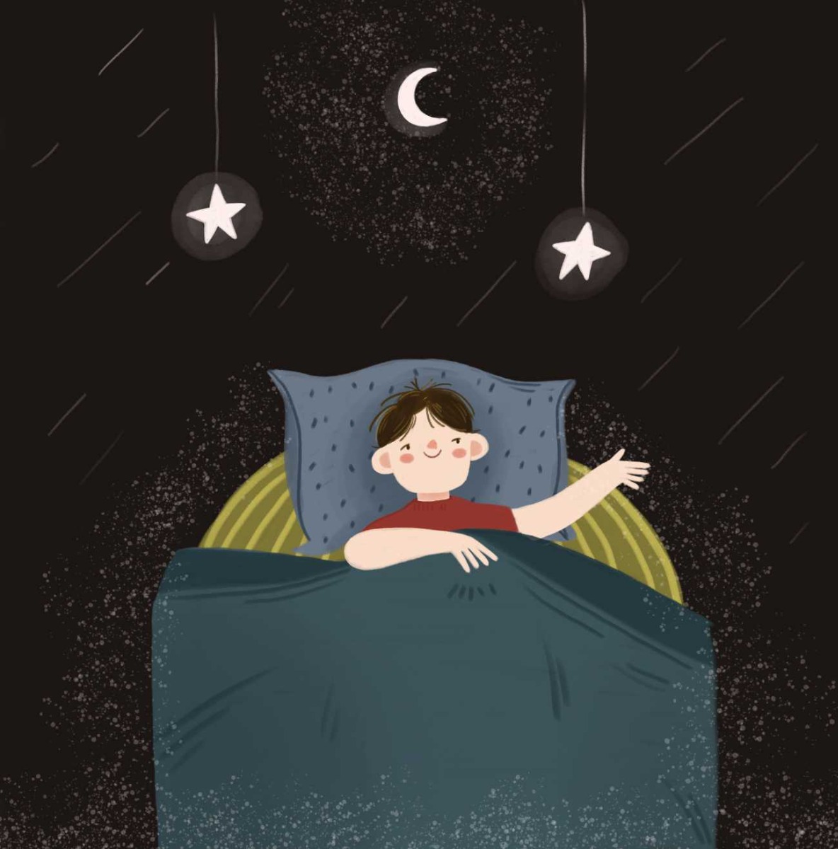 Truyện thai giáo tiếng Anh (Thai giáo ngoại ngữ): The Dark is Friendly