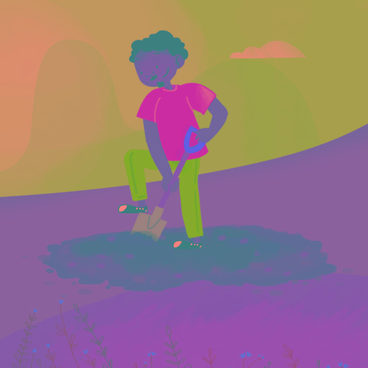 Truyện thai giáo tiếng Anh (Thai giáo ngoại ngữ): My Little Garden