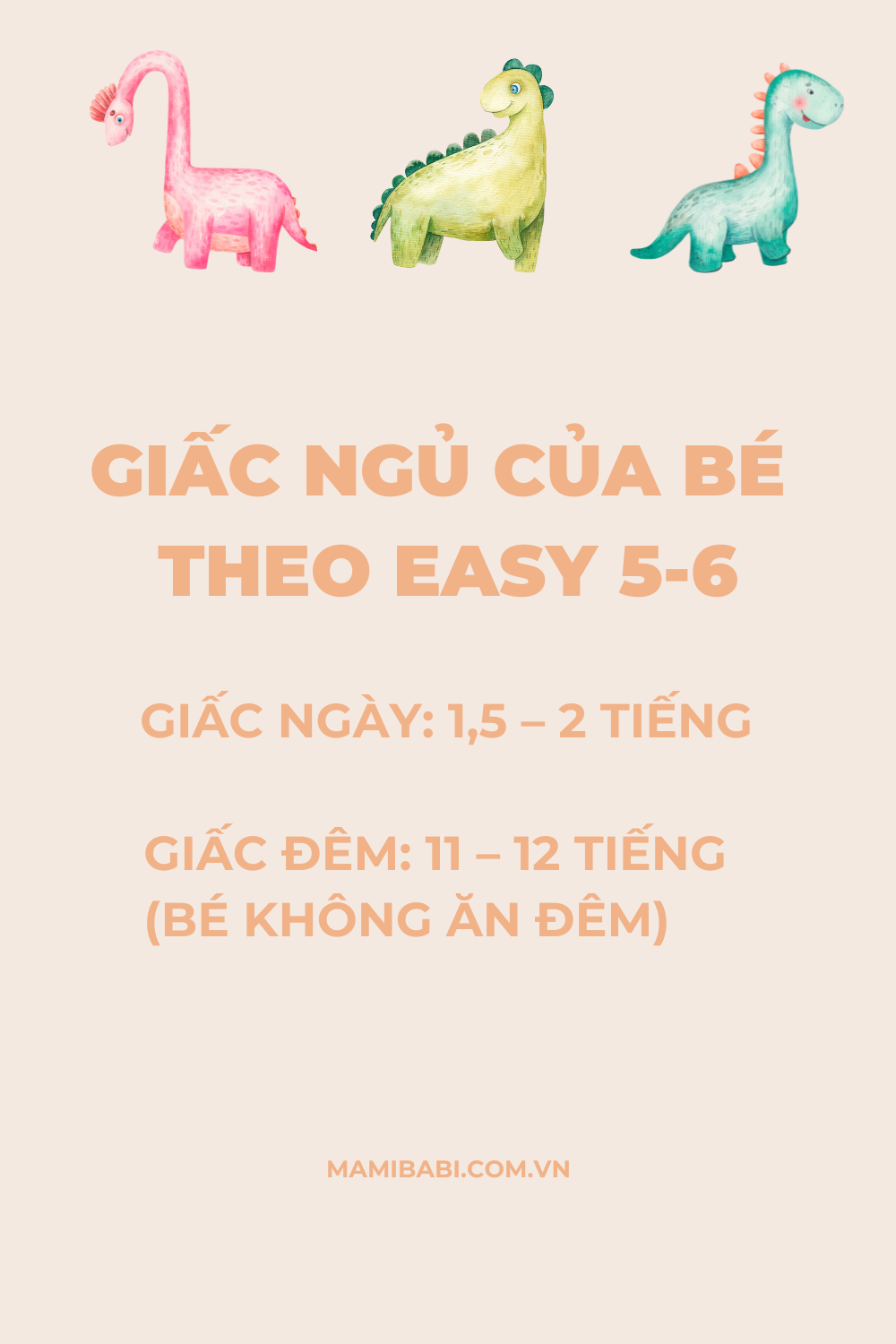Lịch sinh hoạt EASY 5-6 cho bé 11 tháng trở lên ăn ngủ ngon, vận động tốt