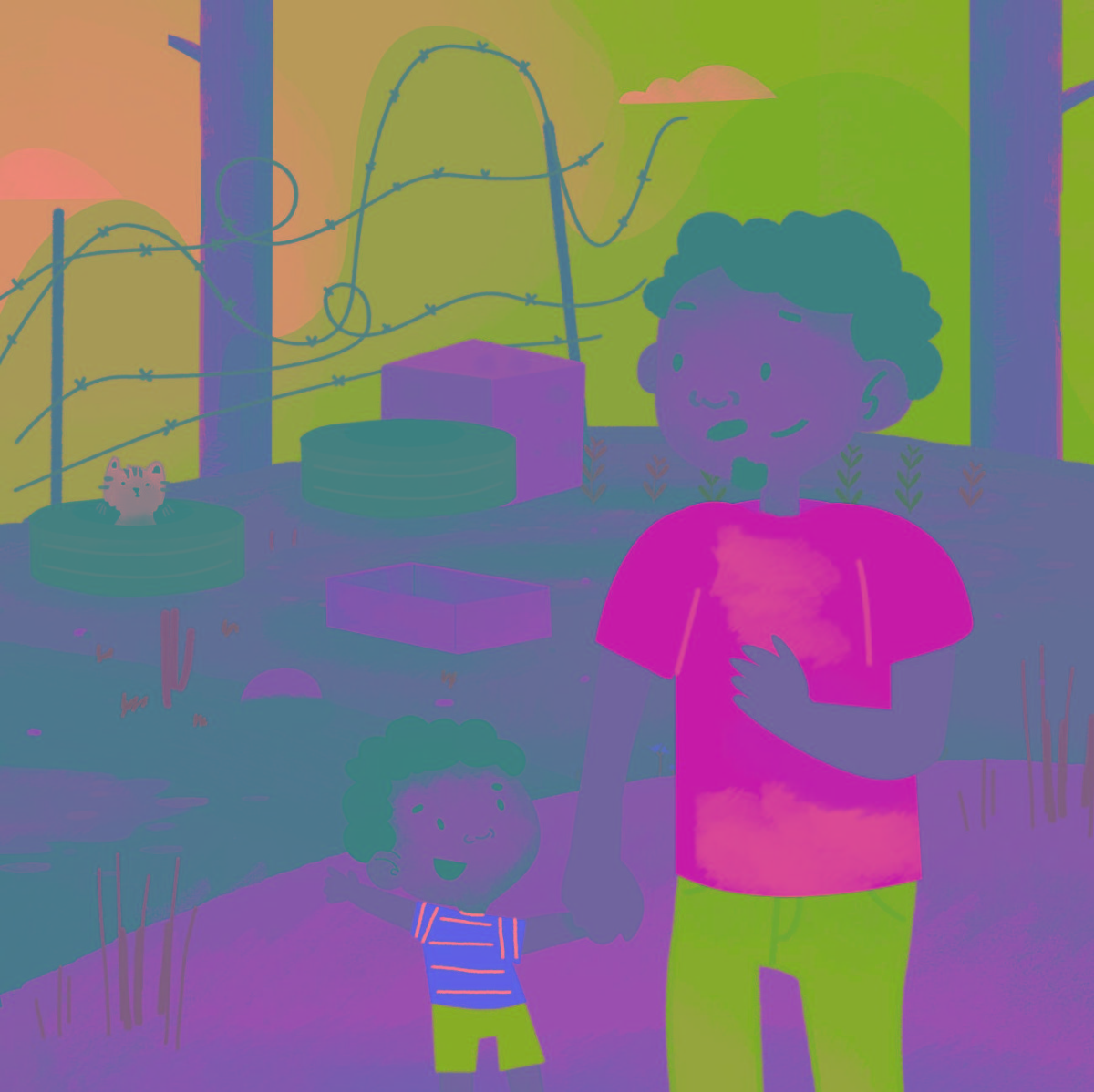 Truyện thai giáo tiếng Anh (Thai giáo ngoại ngữ): My Little Garden