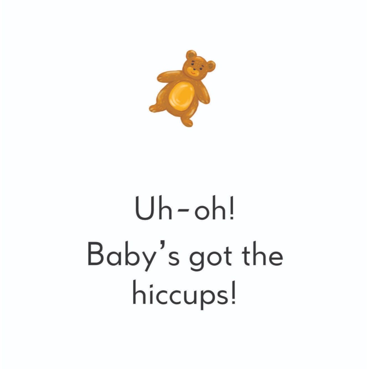 Truyện thai giáo tiếng Anh (Thai giáo ngoại ngữ): Baby’s Got The Hiccups