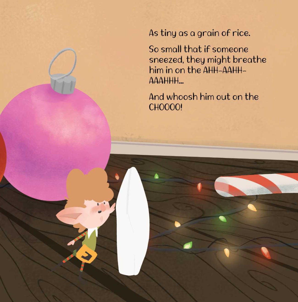 Truyện thai giáo tiếng Anh (Thai giáo ngoại ngữ): Tiny the Christmas Elf