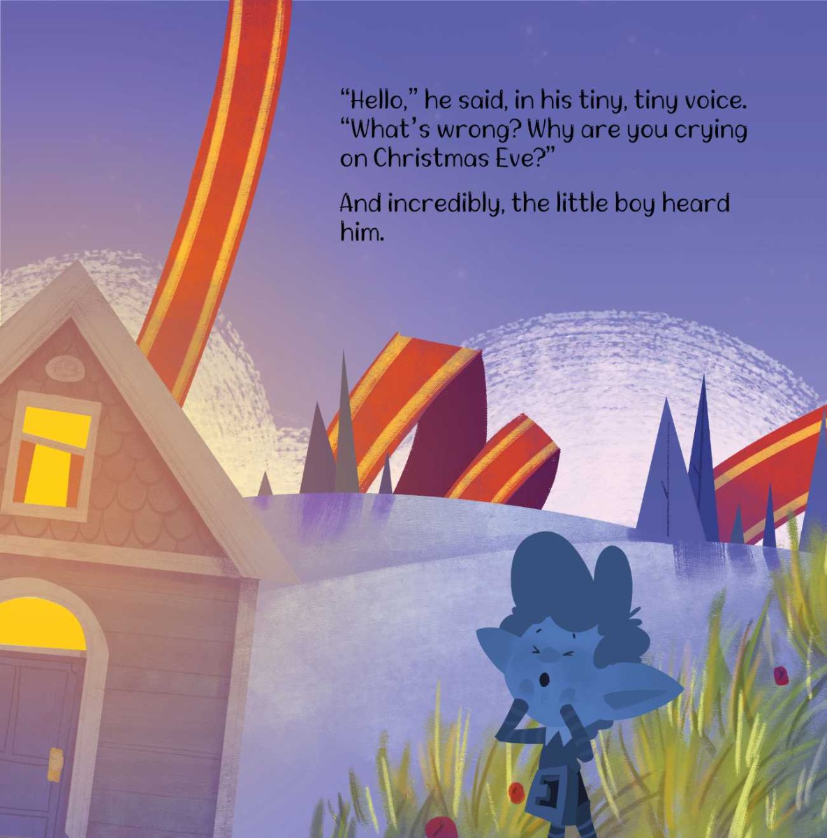 Truyện thai giáo tiếng Anh (Thai giáo ngoại ngữ): Tiny the Christmas Elf