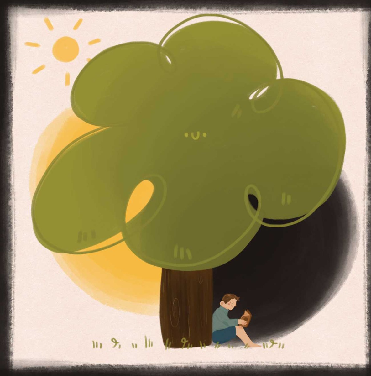 Truyện thai giáo tiếng Anh (Thai giáo ngoại ngữ): The Dark is Friendly