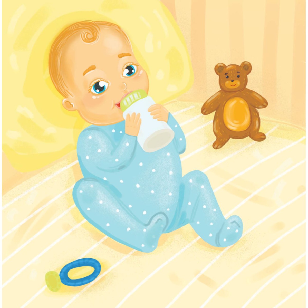 Truyện thai giáo tiếng Anh (Thai giáo ngoại ngữ): Baby’s Got The Hiccups