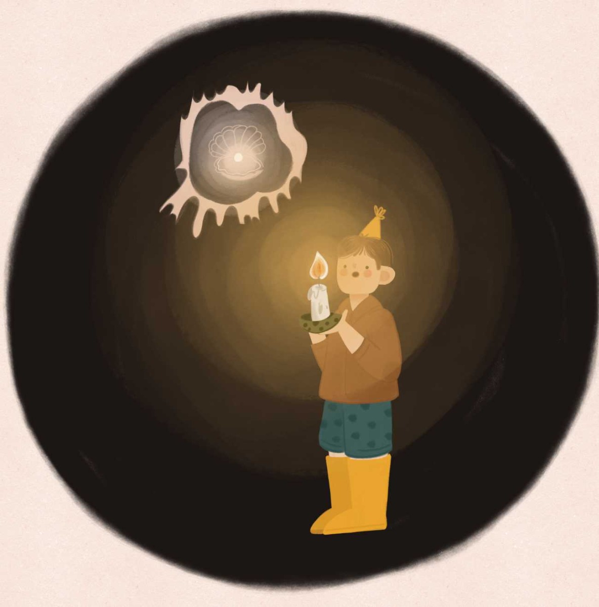 Truyện thai giáo tiếng Anh (Thai giáo ngoại ngữ): The Dark is Friendly