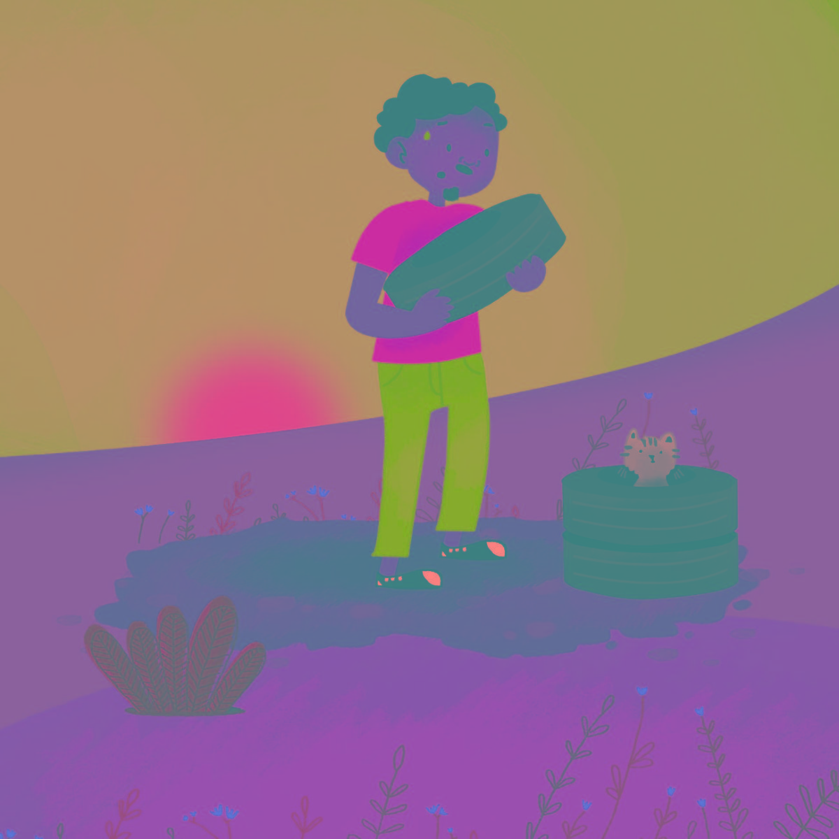 Truyện thai giáo tiếng Anh (Thai giáo ngoại ngữ): My Little Garden