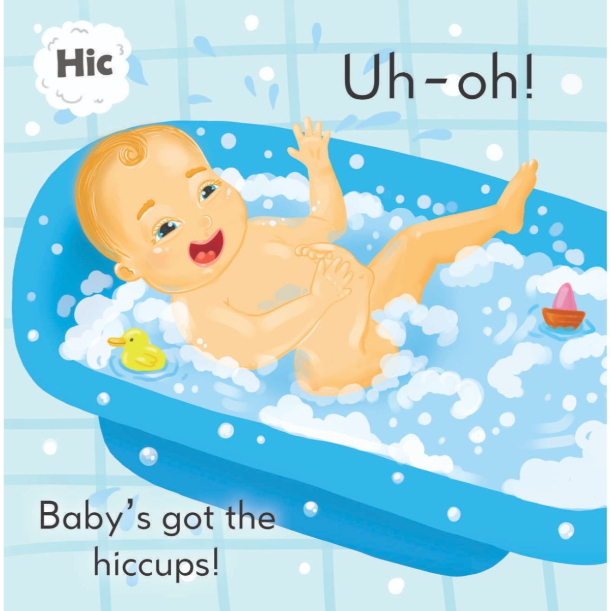 Truyện thai giáo tiếng Anh (Thai giáo ngoại ngữ): Baby’s Got The Hiccups