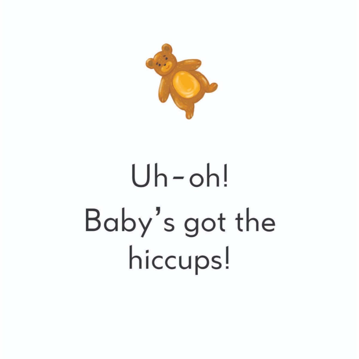 Truyện thai giáo tiếng Anh (Thai giáo ngoại ngữ): Baby’s Got The Hiccups