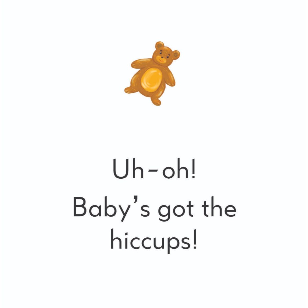 Truyện thai giáo tiếng Anh (Thai giáo ngoại ngữ): Baby’s Got The Hiccups