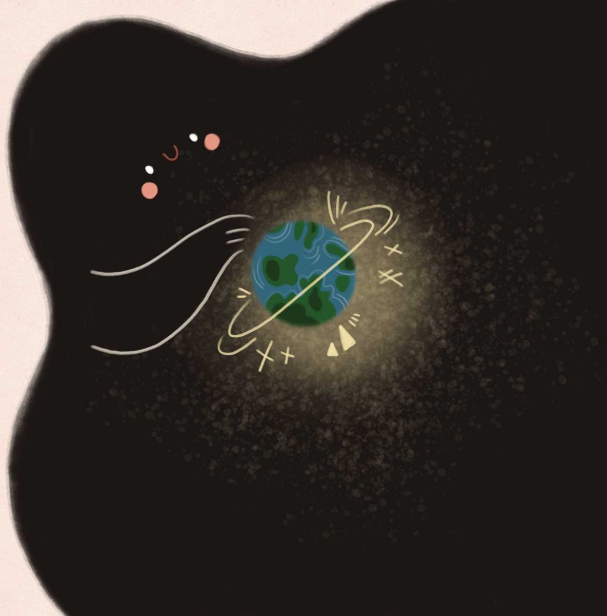 Truyện thai giáo tiếng Anh (Thai giáo ngoại ngữ): The Dark is Friendly