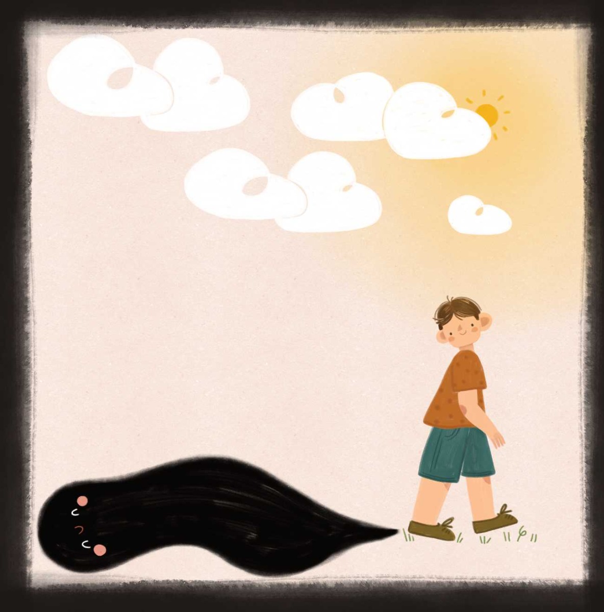 Truyện thai giáo tiếng Anh (Thai giáo ngoại ngữ): The Dark is Friendly