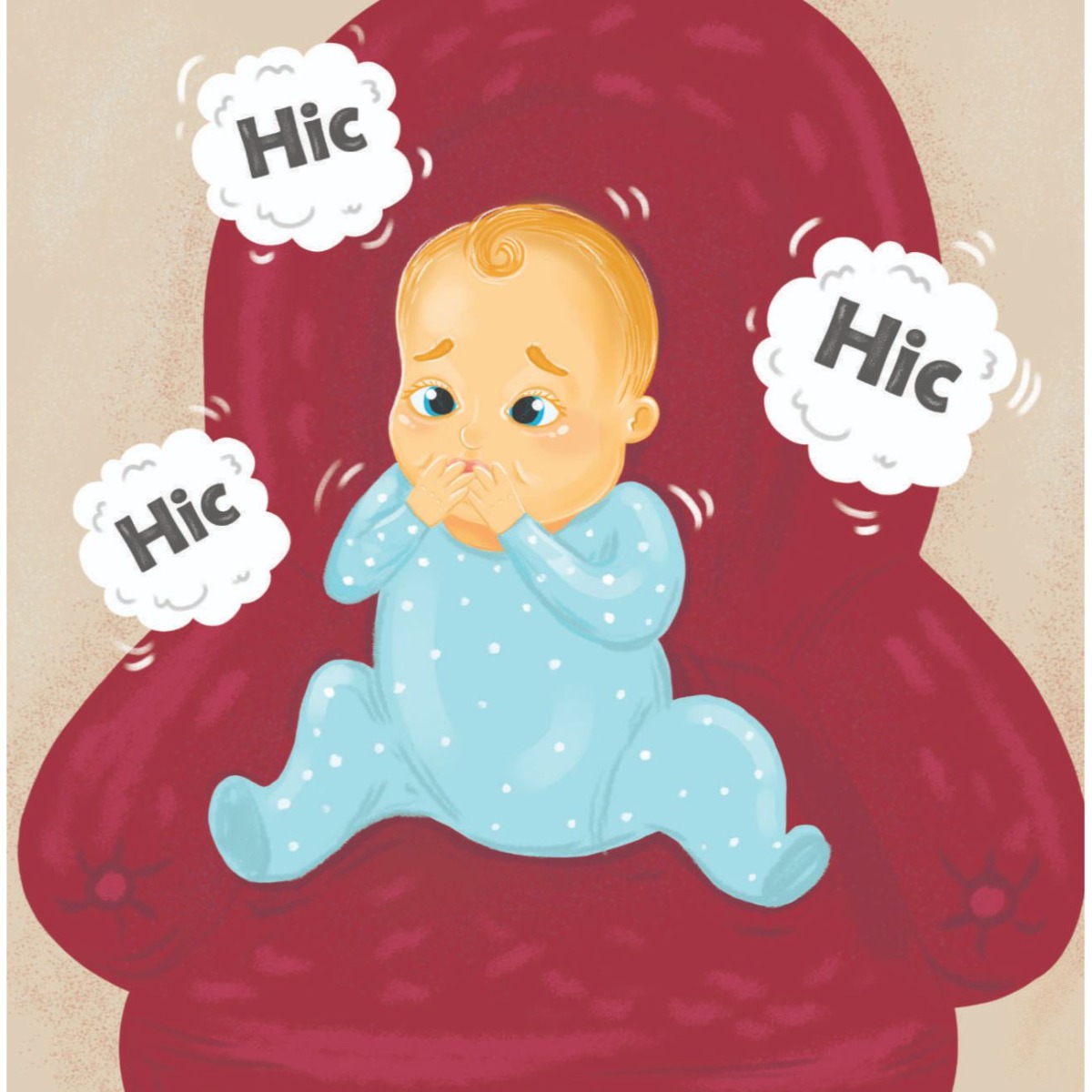 Truyện thai giáo tiếng Anh (Thai giáo ngoại ngữ): Baby’s Got The Hiccups