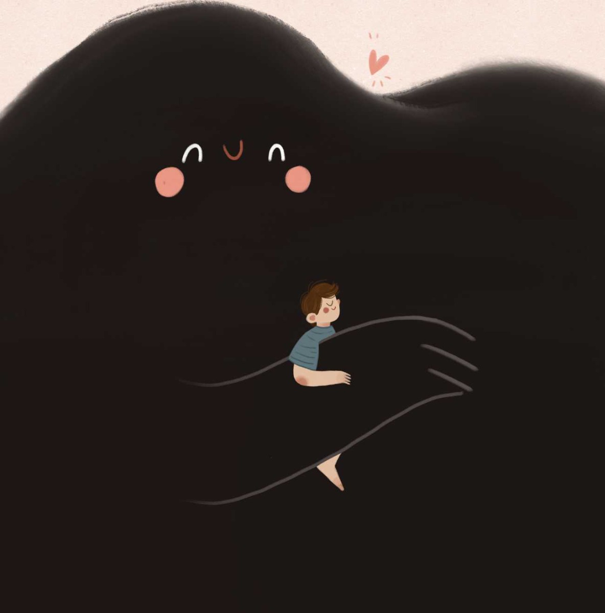 Truyện thai giáo tiếng Anh (Thai giáo ngoại ngữ): The Dark is Friendly