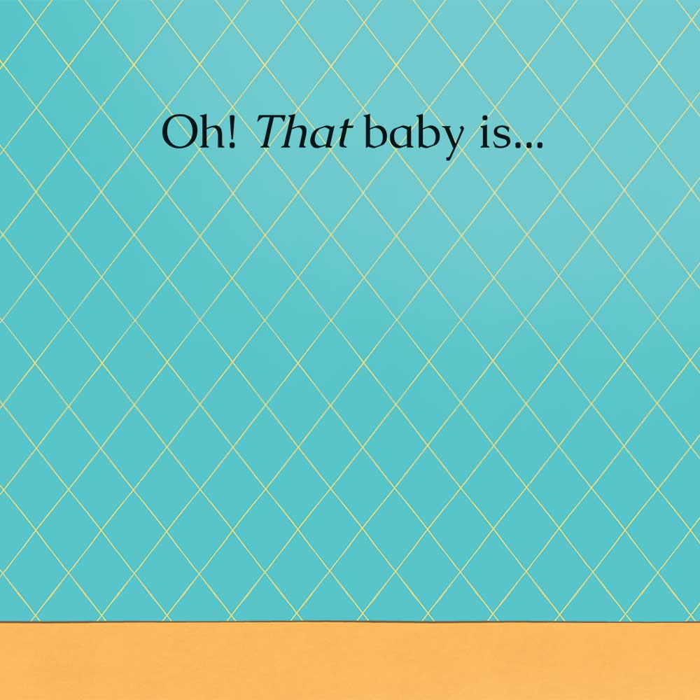 Truyện thai giáo tiếng Anh (Thai giáo ngoại ngữ): Who’s That Baby?