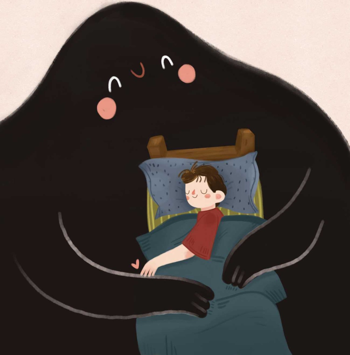 Truyện thai giáo tiếng Anh (Thai giáo ngoại ngữ): The Dark is Friendly