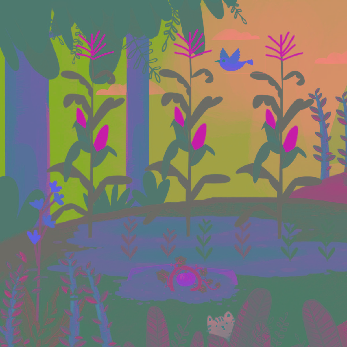 Truyện thai giáo tiếng Anh (Thai giáo ngoại ngữ): My Little Garden