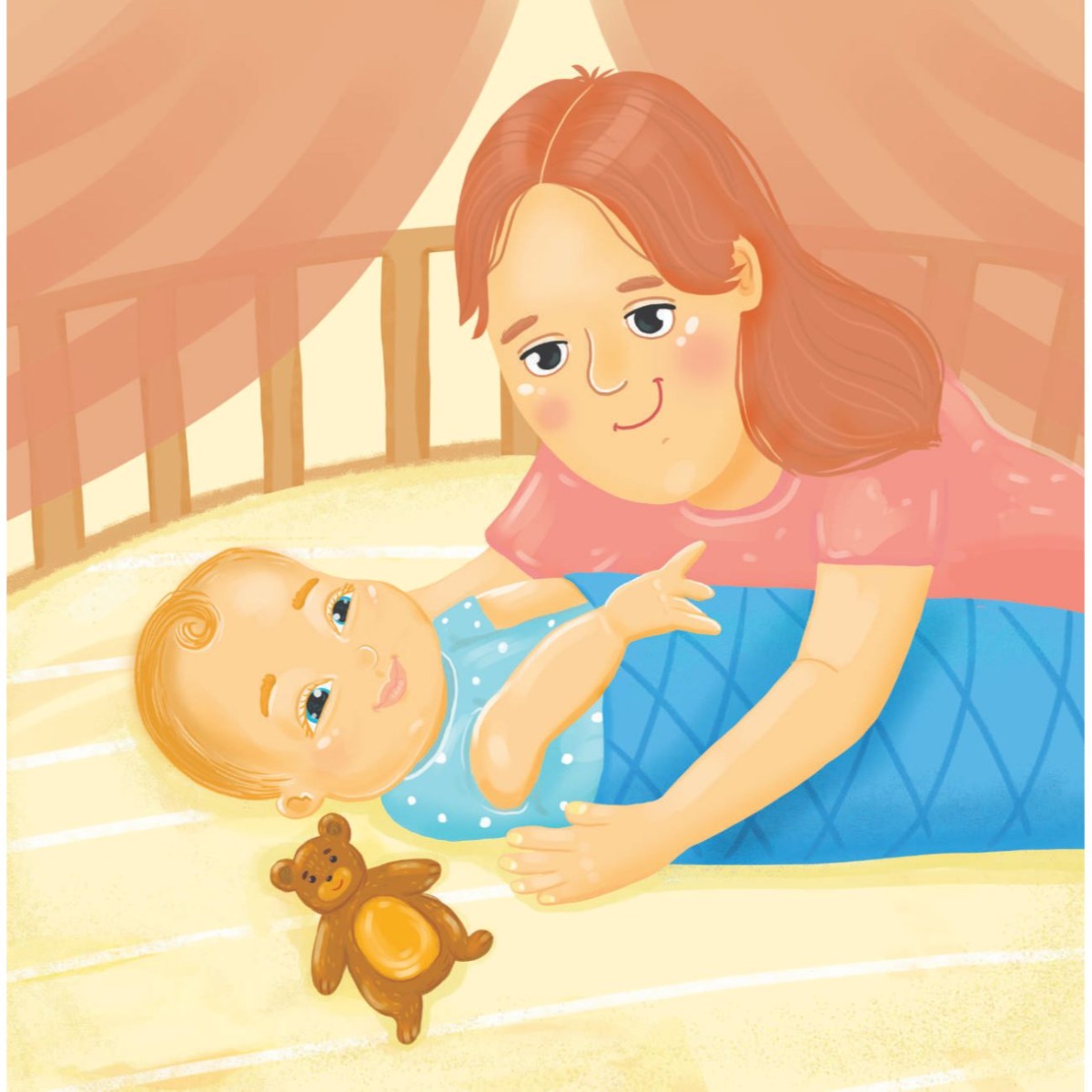 Truyện thai giáo tiếng Anh (Thai giáo ngoại ngữ): Baby’s Got The Hiccups