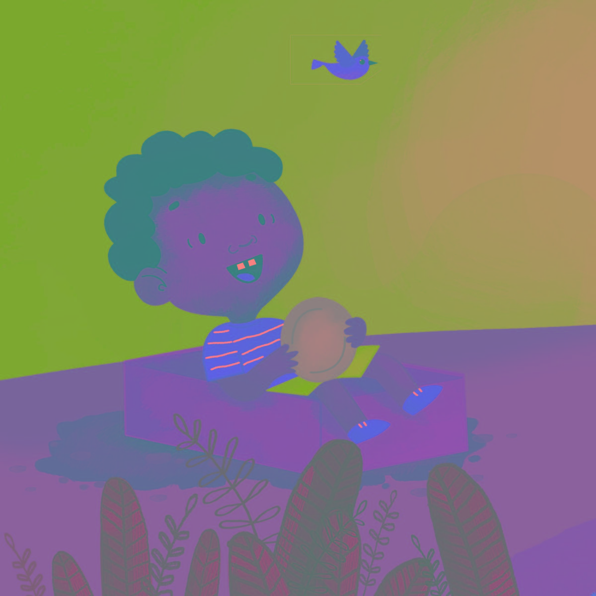 Truyện thai giáo tiếng Anh (Thai giáo ngoại ngữ): My Little Garden