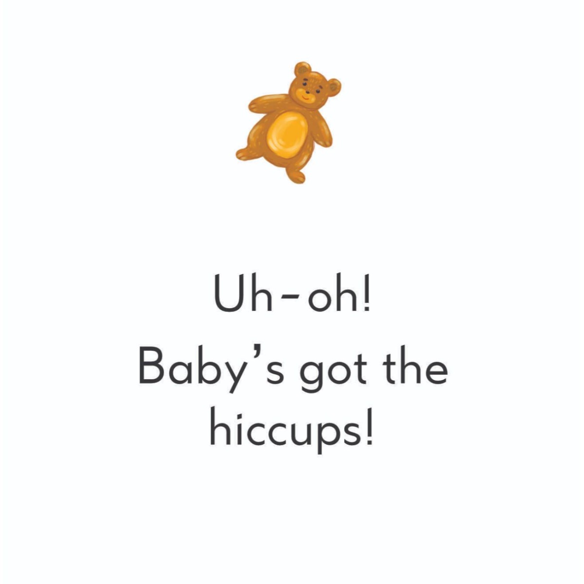 Truyện thai giáo tiếng Anh (Thai giáo ngoại ngữ): Baby’s Got The Hiccups