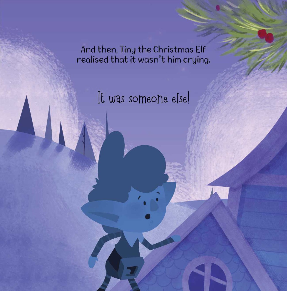 Truyện thai giáo tiếng Anh (Thai giáo ngoại ngữ): Tiny the Christmas Elf