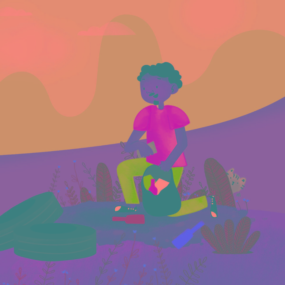 Truyện thai giáo tiếng Anh (Thai giáo ngoại ngữ): My Little Garden