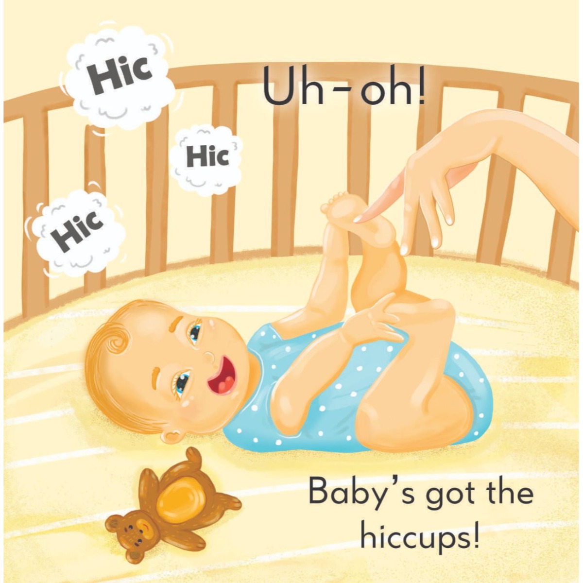 Truyện thai giáo tiếng Anh (Thai giáo ngoại ngữ): Baby’s Got The Hiccups