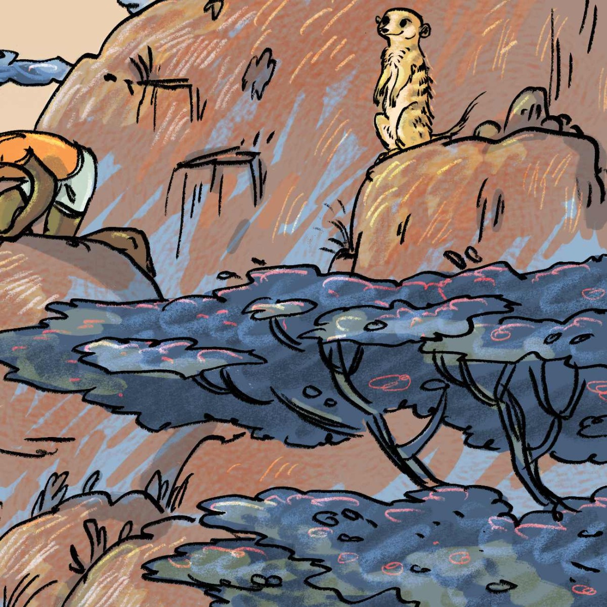 Truyện thai giáo tiếng Anh (Thai giáo ngoại ngữ): Meerkat Magic