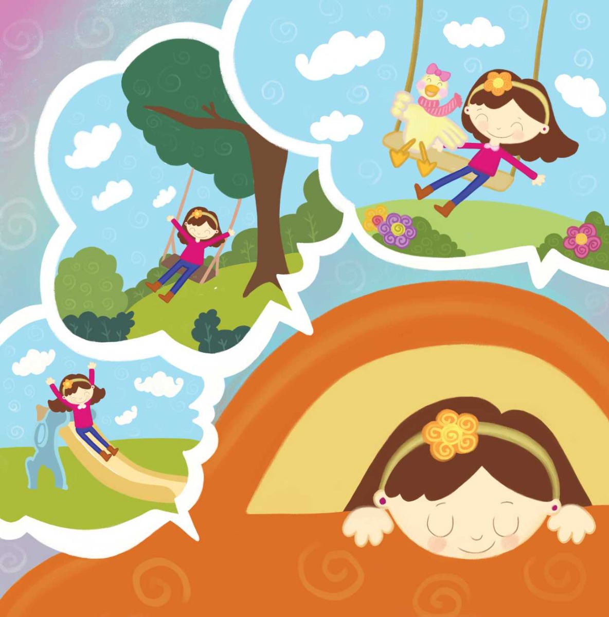 Truyện thai giáo tiếng Anh (Thai giáo ngoại ngữ): Little Luna’s Summer Vacation