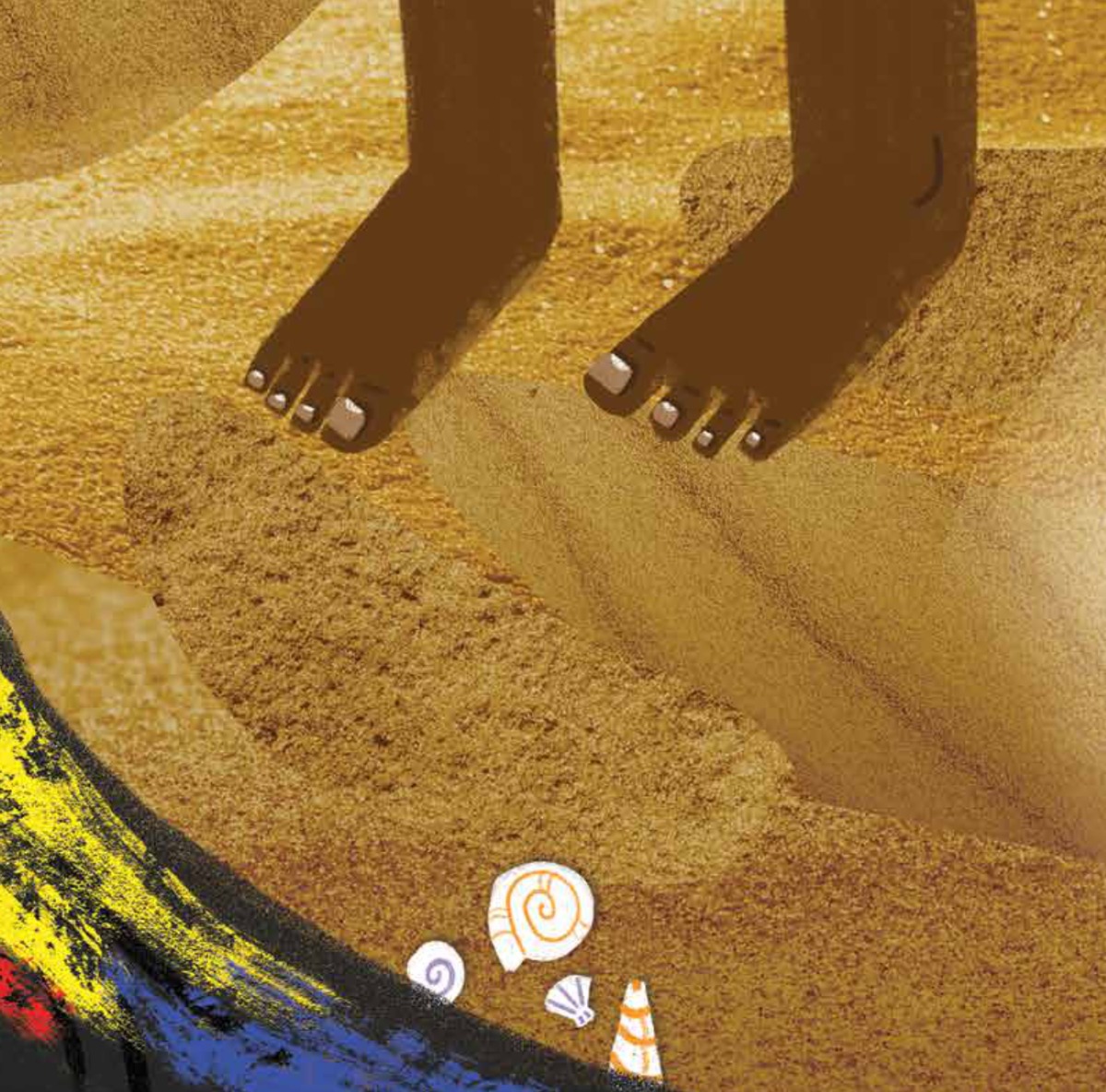 Truyện thai giáo tiếng Anh (Thai giáo ngoại ngữ): Lesedi’s Sandbox