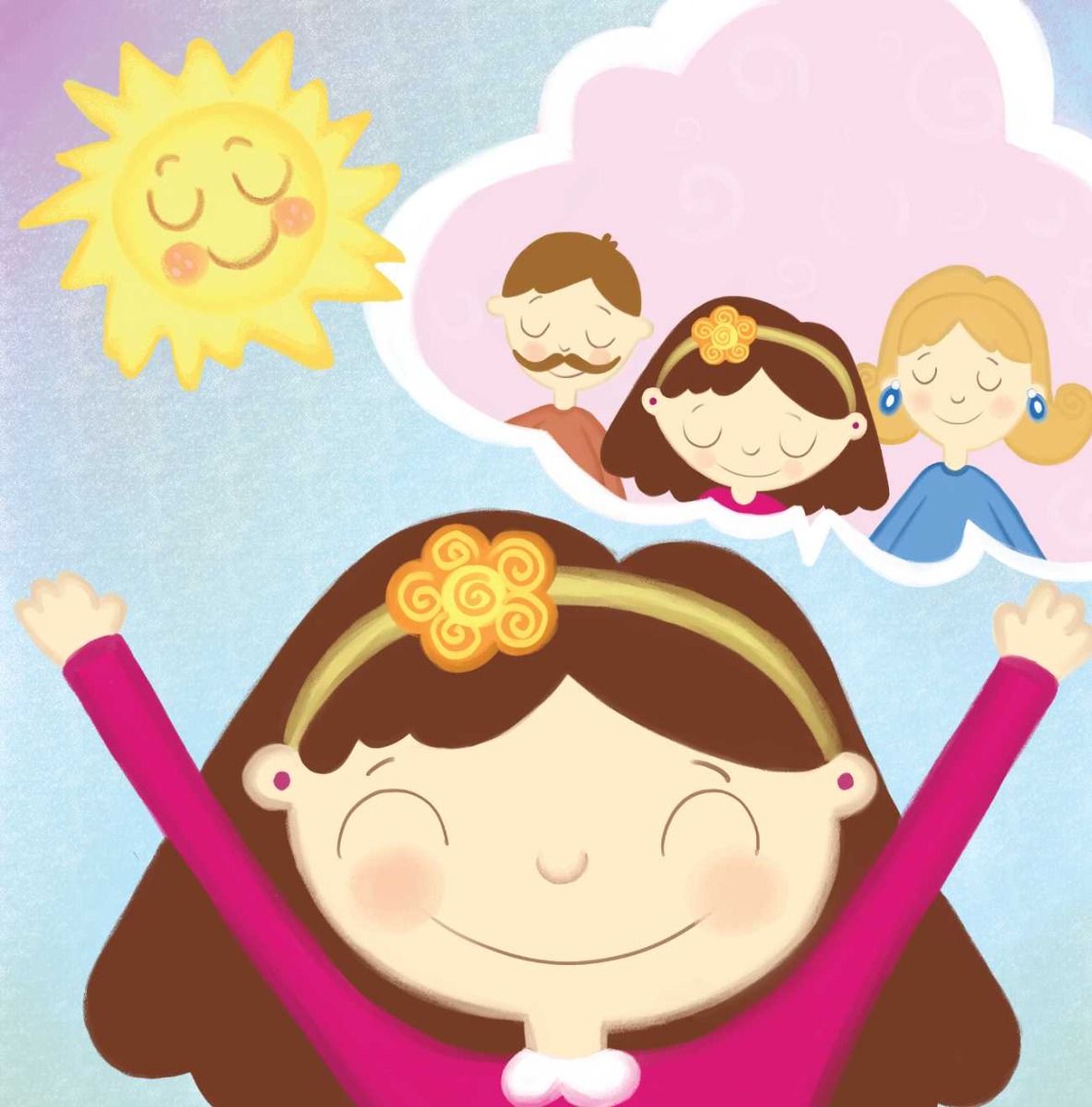 Truyện thai giáo tiếng Anh (Thai giáo ngoại ngữ): Little Luna’s Summer Vacation