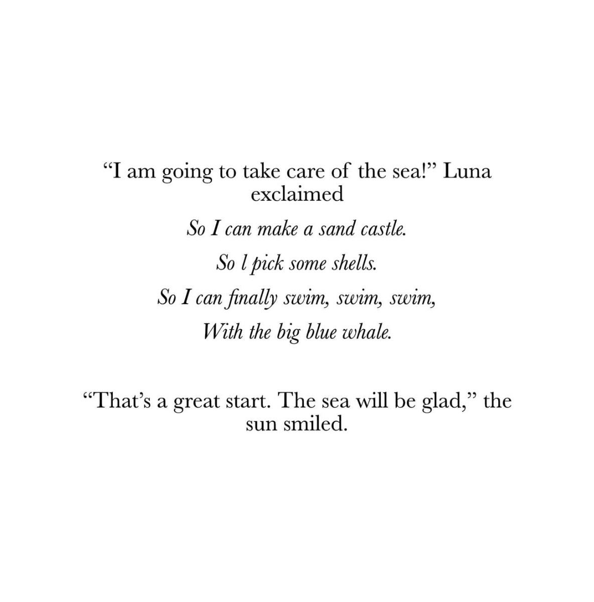 Truyện thai giáo tiếng Anh (Thai giáo ngoại ngữ): Little Luna’s Summer Vacation