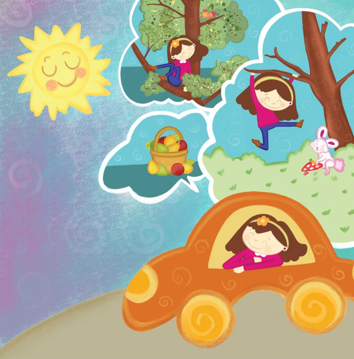 Truyện thai giáo tiếng Anh (Thai giáo ngoại ngữ): Little Luna’s Summer Vacation