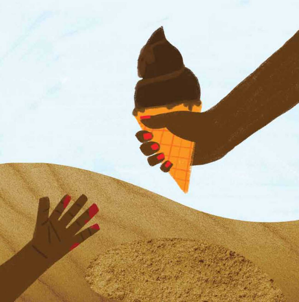 Truyện thai giáo tiếng Anh (Thai giáo ngoại ngữ): Lesedi’s Sandbox