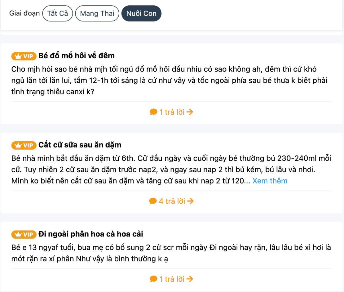 Tháng 10/2023, vượt qua nhiều dự án khác, Mamibabi đã vinh dự được lựa chọn trong top 20 dự án xuất sắc nhất của chương trình Google for Startups và nhận được nhiều định hướng quý giá từ Google. 

Google cho biết Mamibabi đang thực hiện tốt những việc cần làm, và hãy tiếp tục hành trình "more content" của mình bằng cách đem tới nhiều nội dung hữu ích cho người dùng.

Không chỉ dừng lại ở nội dung, Mamibabi cung cấp dịch vụ TƯ VẤN 1:1 - trả lời mọi câu hỏi mẹ gửi tới, bởi chúng tôi thấu hiểu rằng mỗi mẹ bầu và mỗi em bé là một bản thể riêng biệt. Mỗi mẹ lại có những vấn đề của riêng mình, và mỗi em bé sẽ phát triển theo một tốc độ khác nhau. Việc tư vấn 1:1 giúp Mamibabi thấu hiểu rõ vấn đề của từng mẹ - từng bé. 

Mamibabi sở hữu hơn 40 khóa học về thai giáo và mang thai, mẹ có thể xem tại đây https://mamibabi.com.vn/khoa-hoc?mode=1 

Các khóa học mang thai nổi bật nhất: 
- Dinh dưỡng - thực đơn mỗi ngày
- Thai giáo giúp bé khỏe mạnh và hạnh phúc
- Giảm ốm nghén cho mẹ bầu
- Lịch khám thai và xét nghiệm
- Chuẩn bị chuyển dạ và sinh con
... 

Khi đăng ký khóa học thai giáo, mẹ sẽ được tặng toàn bộ 40 khóa học về chăm sóc bé sơ sinh - luyện ăn ngủ và tiếp tục được tư vấn 1:1 tại đây https://mamibabi.com.vn/khoa-hoc?mode=2 

Chi phí trọn đời chỉ 899.000đ, KHÔNG giới hạn số lượng câu hỏi gửi tới Mamibabi!