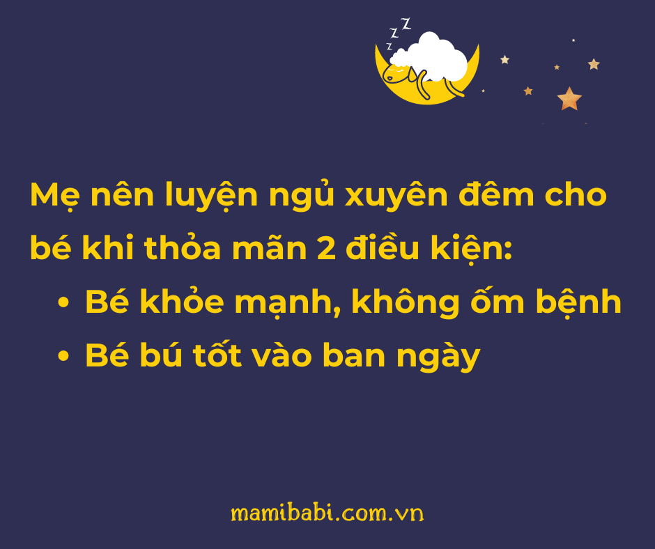 Cách luyện ngủ xuyên đêm cho bé: Hướng dẫn từ A - Z cho mẹ mới bắt đầu