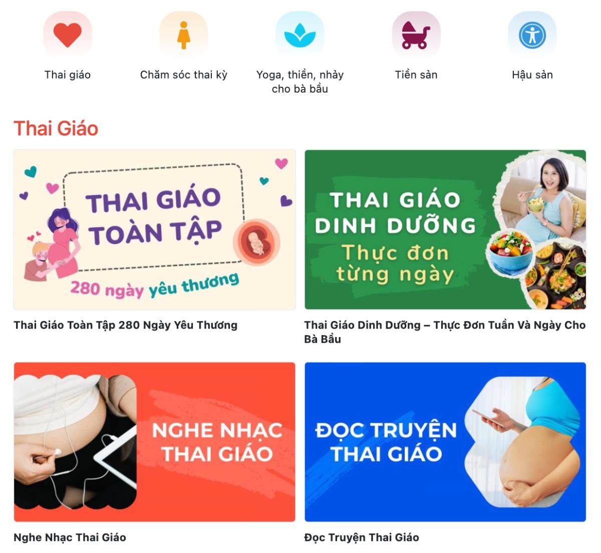 Mamibabi sở hữu tới 40+ khóa học dành cho mẹ bầu và 40+ khóa học dành cho mẹ nuôi con nhỏ, bao gồm đầy đủ nội dung mẹ cần như thai giáo, chăm sóc thai kỳ, chuyển dạ, sinh con, chăm sóc trẻ sơ sinh, luyện ngủ... với giá chỉ 899K, thời gian sử dụng TRỌN ĐỜI. 

Đặc biệt, mọi câu hỏi mẹ gửi tới đều sẽ được Mamibabi giải đáp trong 24 giờ. Mẹ có thể đặt câu hỏi ngay tại đây https://mamibabi.com.vn/community

40+ khóa học dành cho mẹ bầu có sẵn tại https://mamibabi.com.vn/khoa-hoc?mode=1

40+ khóa học dành cho mẹ mới sinh và nuôi con nhỏ https://mamibabi.com.vn/khoa-hoc?mode=2 

-----------------------------------

Mamibabi là ứng dụng thai giáo, luyện ngủ và chăm sóc trẻ sơ sinh được sáng lập bởi tác giả Phạm Ngọc Thắng - tác giả cuốn sách "Rủ chồng thai giáo"

Mamibabi đồng thời là ứng dụng đã được Google lựa chọn trong chương trình "Google for Startups" nhờ những nội dung hữu ích cho mẹ bầu và thai nhi.