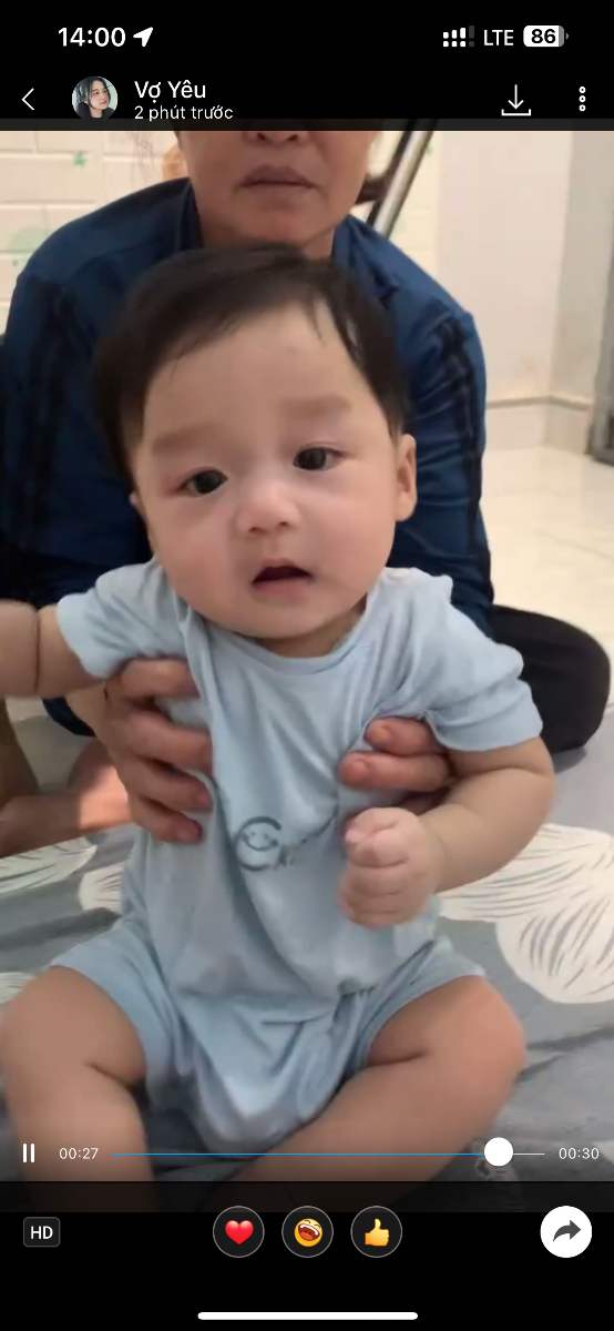 Hiện tại cháu được 5 tháng đầu cháu hơi nghiêng thì có phải bình thường ko. Nhờ mamibabi tư vấn hỗ trợ
Em cảm ơn