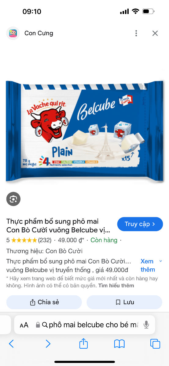 Bầu có thể ăn phô mai QBB của nhật không ạ? Mình thấy mẹ bầu cũng hay ăn phô mai Belcube nên mình đang phân vân 2 loại này, loại nào sẽ phù hợp với bà bầu hơn.