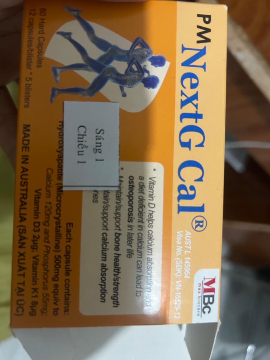 Dạ nhờ xem giùm em thuốc này hàm lượng Canxi là bao nhiêu trên 1 viên ạ. Em bầu tháng thứ 7 uống bao nhiêu viên trên 1 ngày là đủ ạ