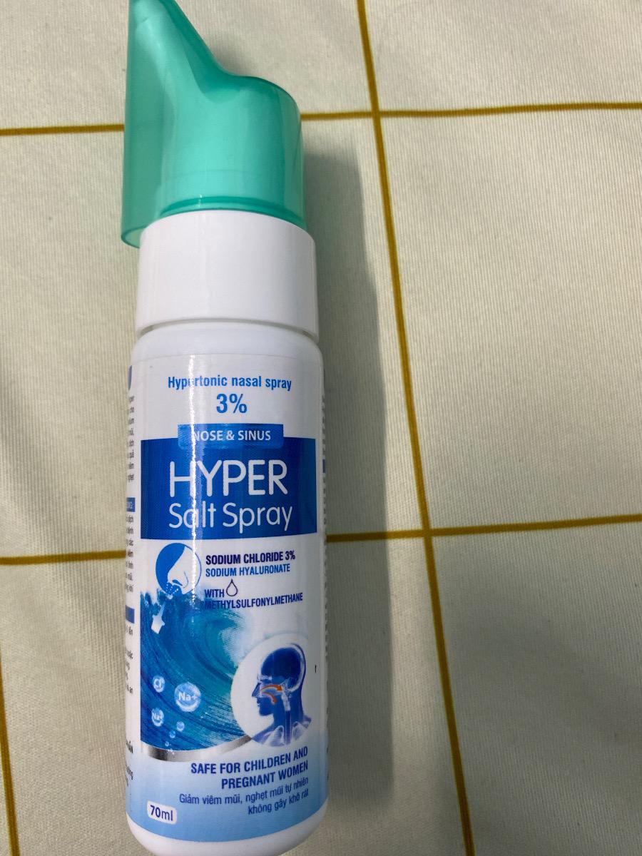 Dạ cho e hỏi con em bị viêm mũi xoang cấp thì nên làm gì ạ, e cảm ơn ạ. e cho bé xịt mũi hyper salt spray hằng ngày được ko ạ, e cảm ơn.