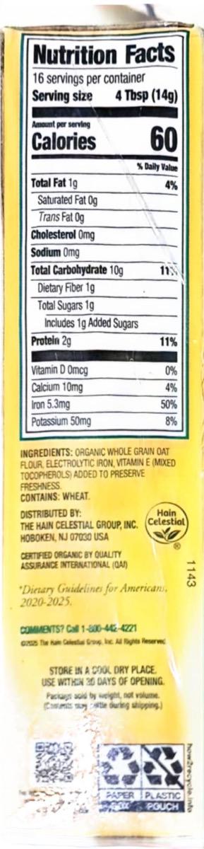 Chào Mamibabi! Em có thể áp dụng công thức và thực đơn ăn dặm truyền thống mẫu của mình cho loại bột Earth’s Best Organic Whole Grain Oatmeal Cereal này không? Em cảm ơn!